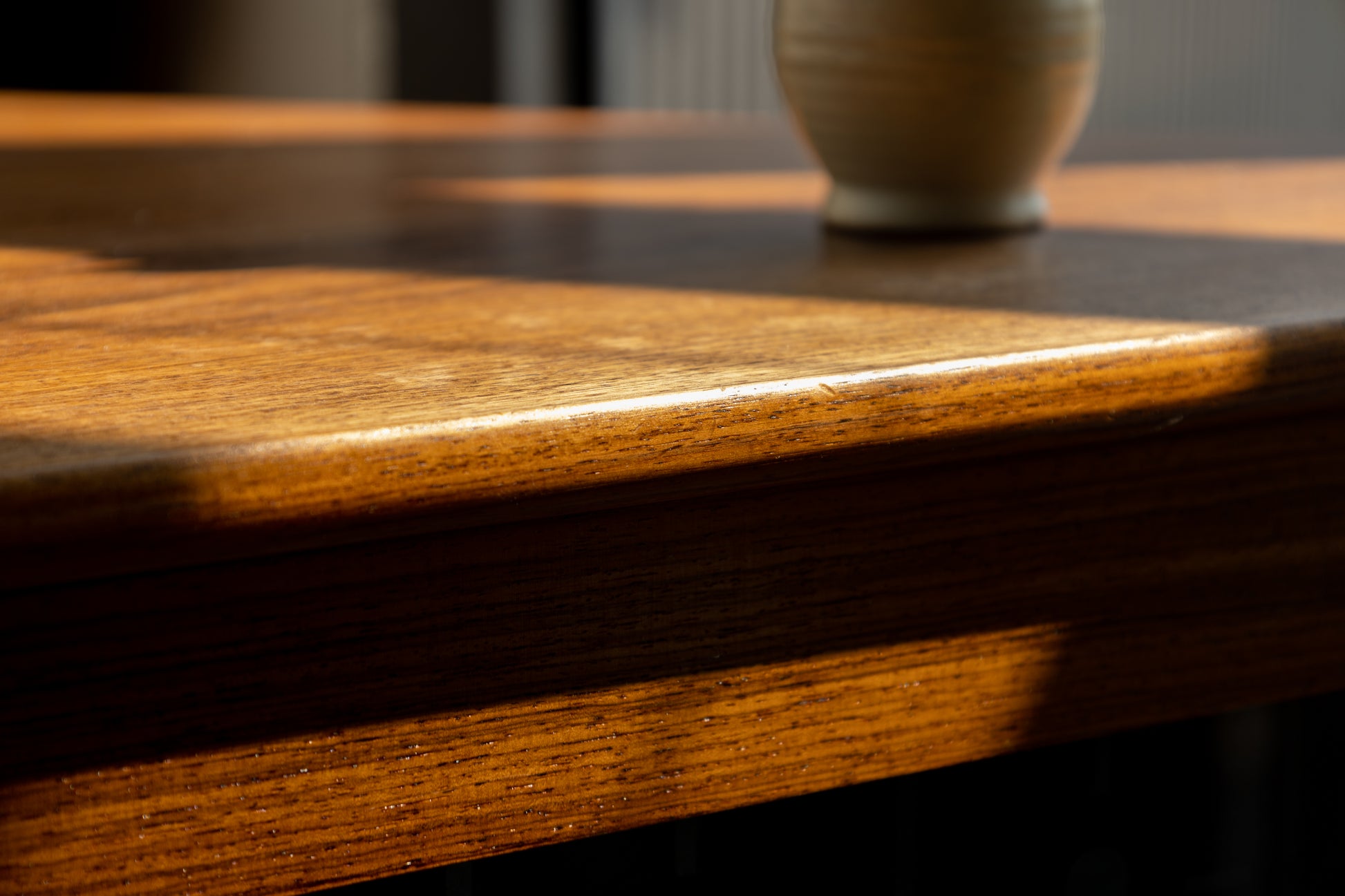 丹麥 玫瑰木 玻璃轉角展示櫃 OLDANMARK