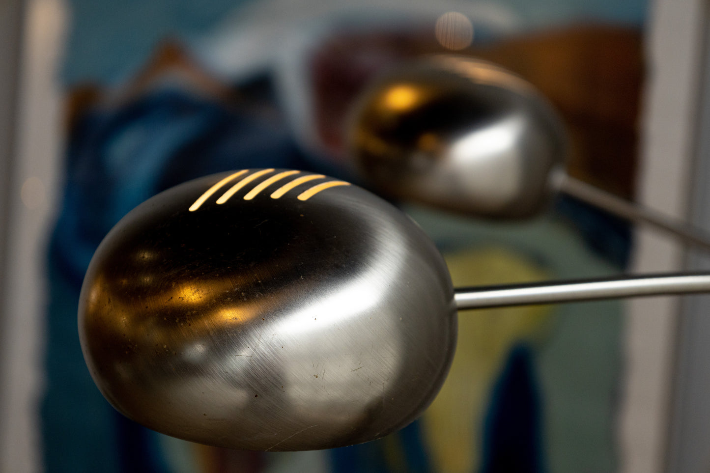 5-Arm Floor Lamp 立燈 霧面銀 OLDANMARK