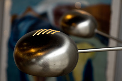 5-Arm Floor Lamp 立燈 霧面銀 OLDANMARK