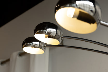 5-Arm Floor Lamp 立燈 銀 OLDANMARK