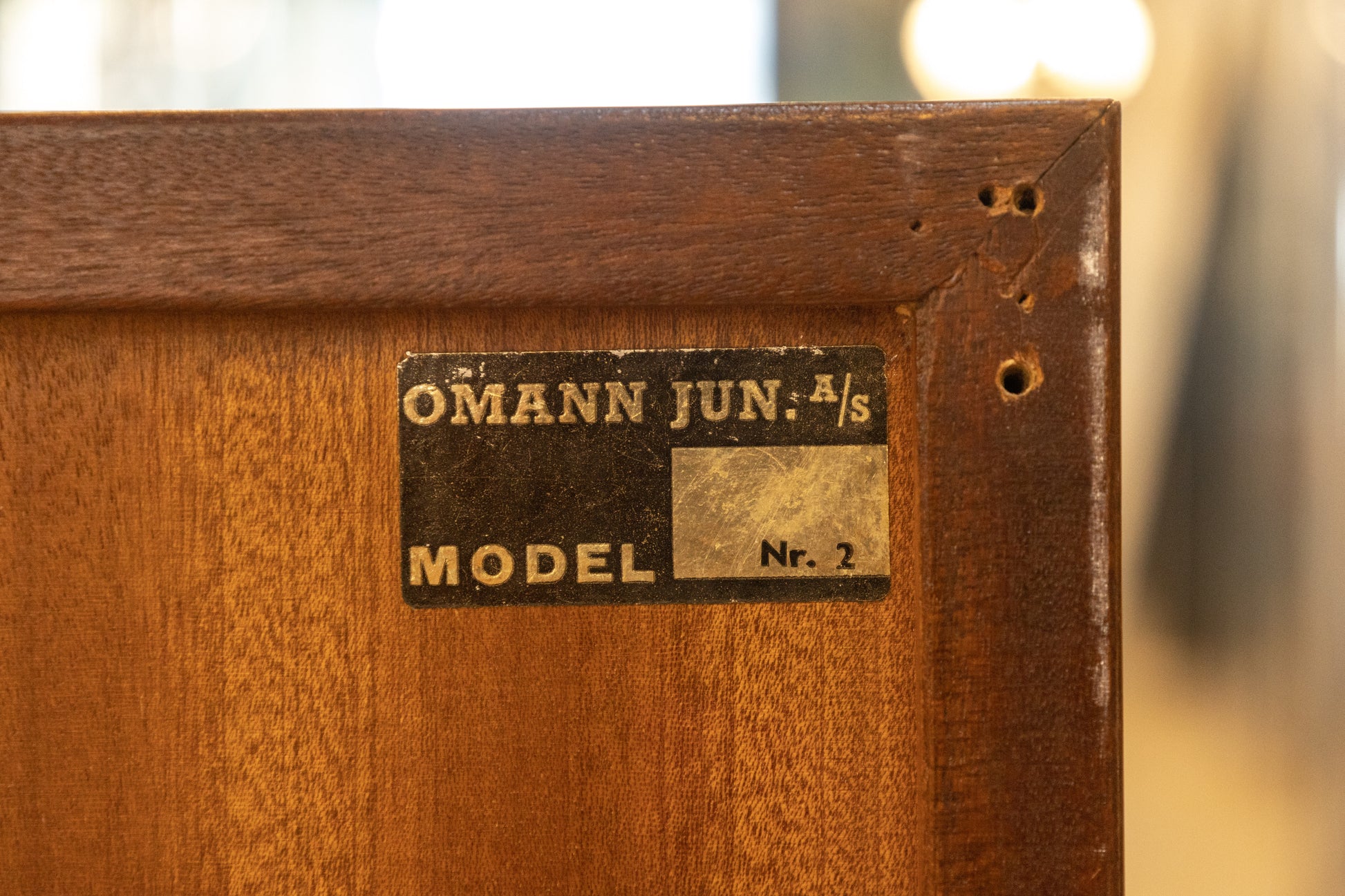 Gunni Omann Model Nr. 2 OLDANMARK
