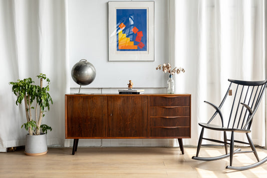 Erling Torvits 丹麥 玫瑰木 餐邊櫃 OLDANMARK