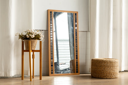 丹麥 橡木 磁磚 玄關鏡 OLDANMARK