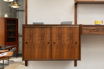 丹麥 玫瑰木 壁掛系統櫃 OLDANMARK