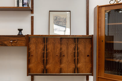 丹麥 玫瑰木 壁掛系統櫃 OLDANMARK