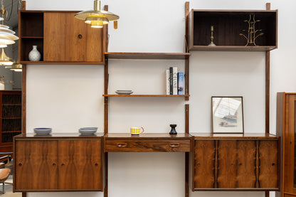 丹麥 玫瑰木 壁掛系統櫃 OLDANMARK