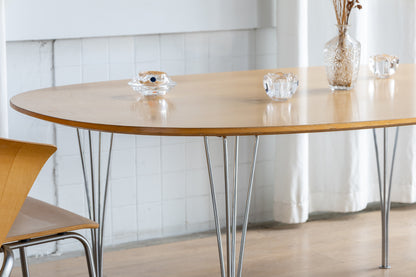 Piet Hein & Bruno Mathsson｜Fritz Hansen 超橢圓餐桌 OLDANMARK
