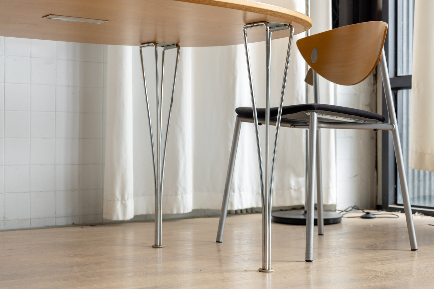 Piet Hein & Bruno Mathsson｜Fritz Hansen 橢圓餐桌 OLDANMARK