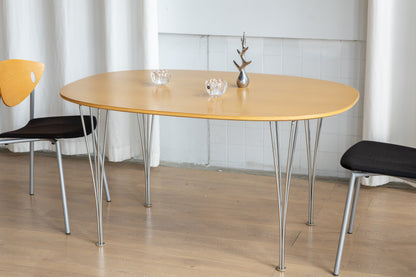 Piet Hein & Bruno Mathsson｜Fritz Hansen 橢圓餐桌 OLDANMARK