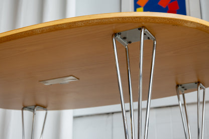 Piet Hein & Bruno Mathsson｜Fritz Hansen 橢圓餐桌 OLDANMARK