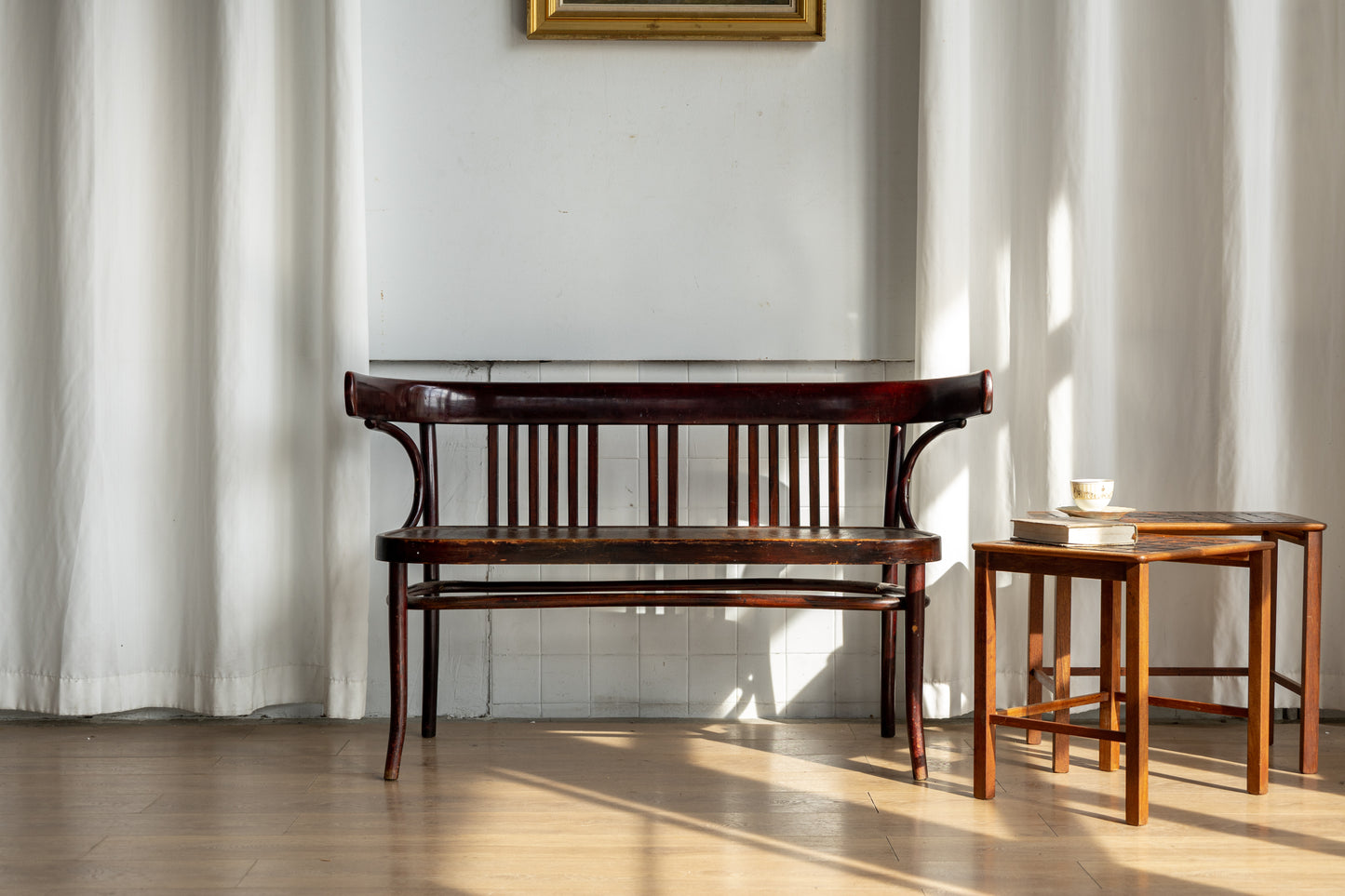 Michael Thonet 曲木雙人長椅 OLDANMARK