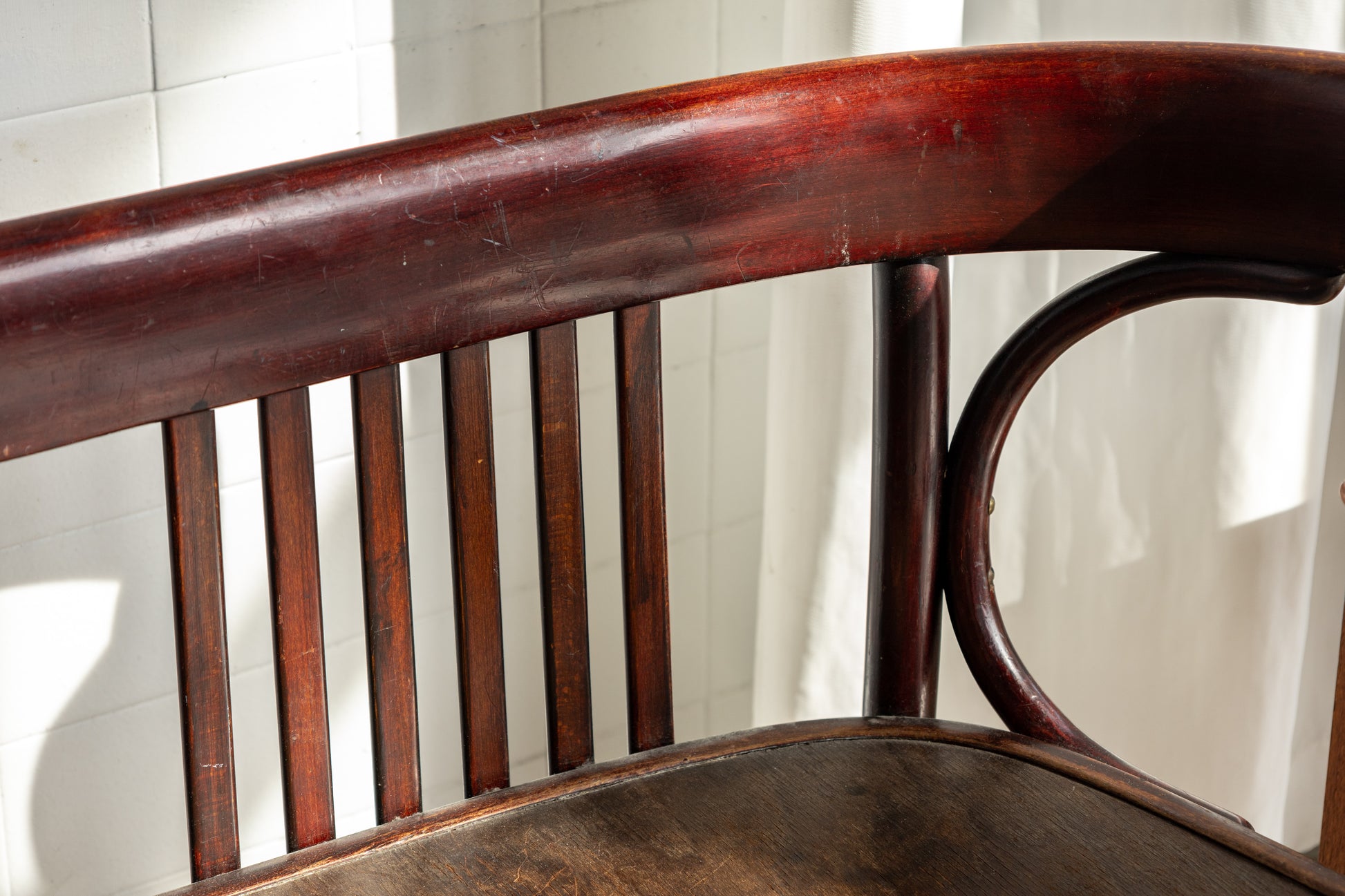 Michael Thonet 曲木雙人長椅 OLDANMARK