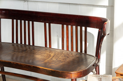 Michael Thonet 曲木雙人長椅 OLDANMARK