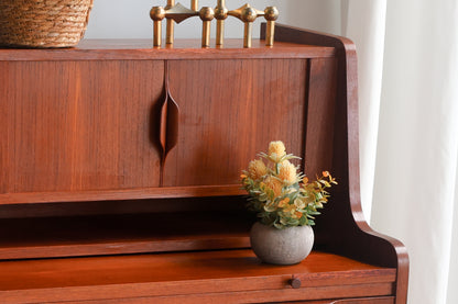 丹麥 柚木 復古 寫字櫃 OLDANMARK