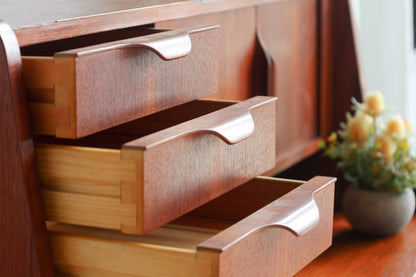 丹麥 柚木 復古 寫字櫃 OLDANMARK