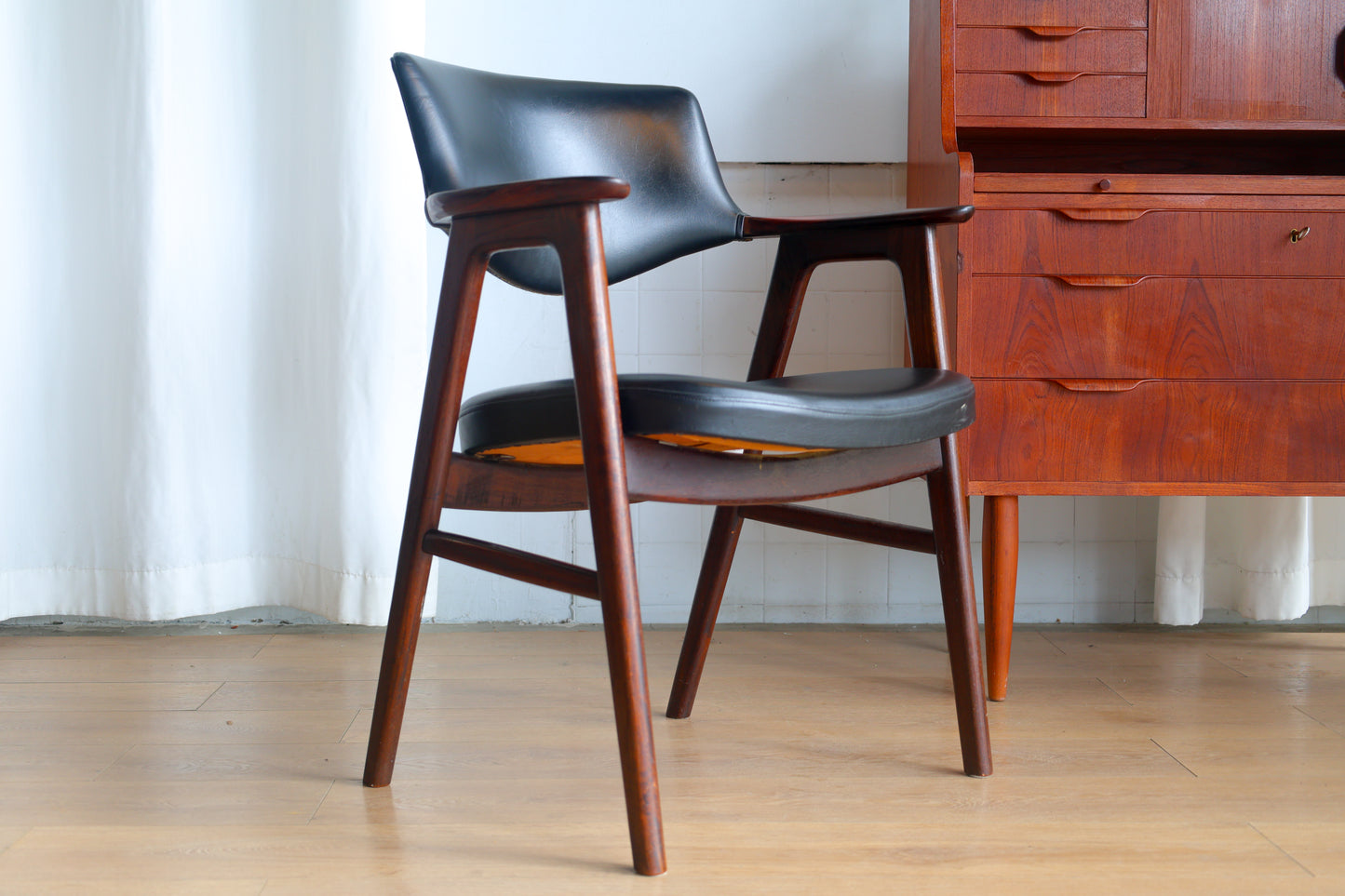 丹麥 玫瑰木 扶手 休閒椅 OLDANMARK