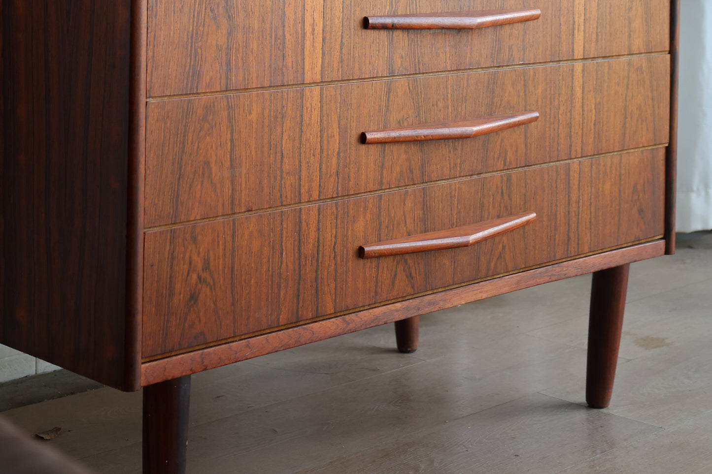 丹麥 玫瑰木 六抽 復古寫字櫃 OLDANMARK