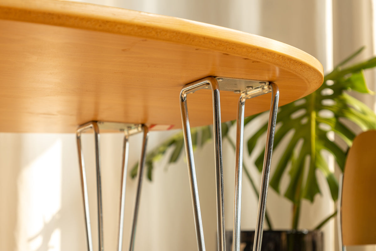 Piet Hein & Bruno Mathsson｜Fritz Hansen 超橢圓餐桌 #小櫸木 OLDANMARK