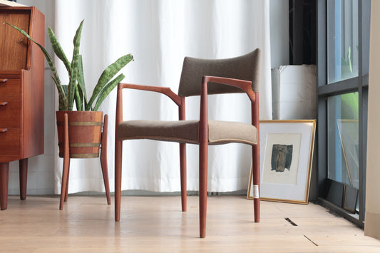 丹麥 現代風格 柚木 扶手椅 OLDANMARK