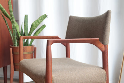 丹麥 現代風格 柚木 扶手椅 OLDANMARK