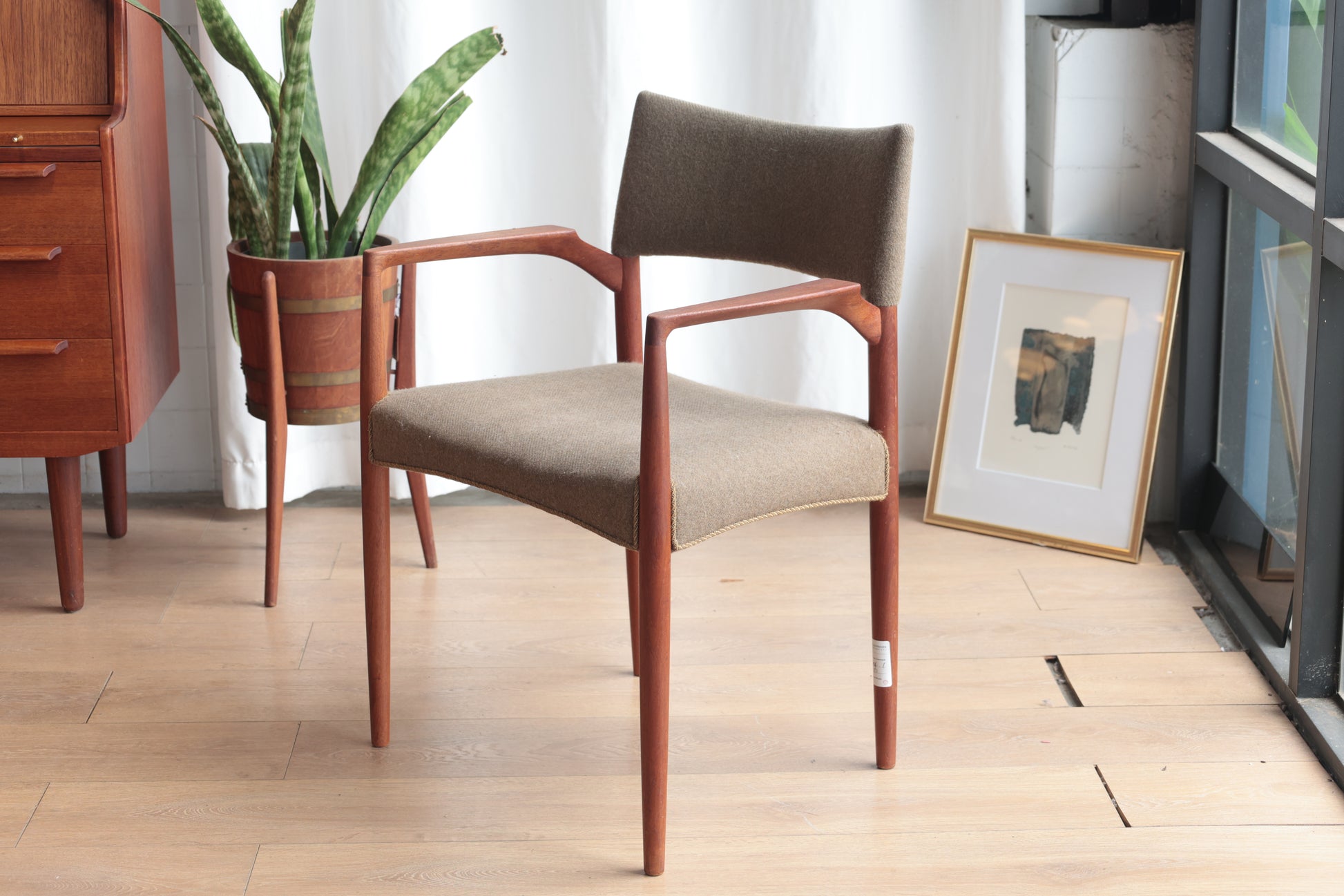 丹麥 現代風格 柚木 扶手椅 OLDANMARK