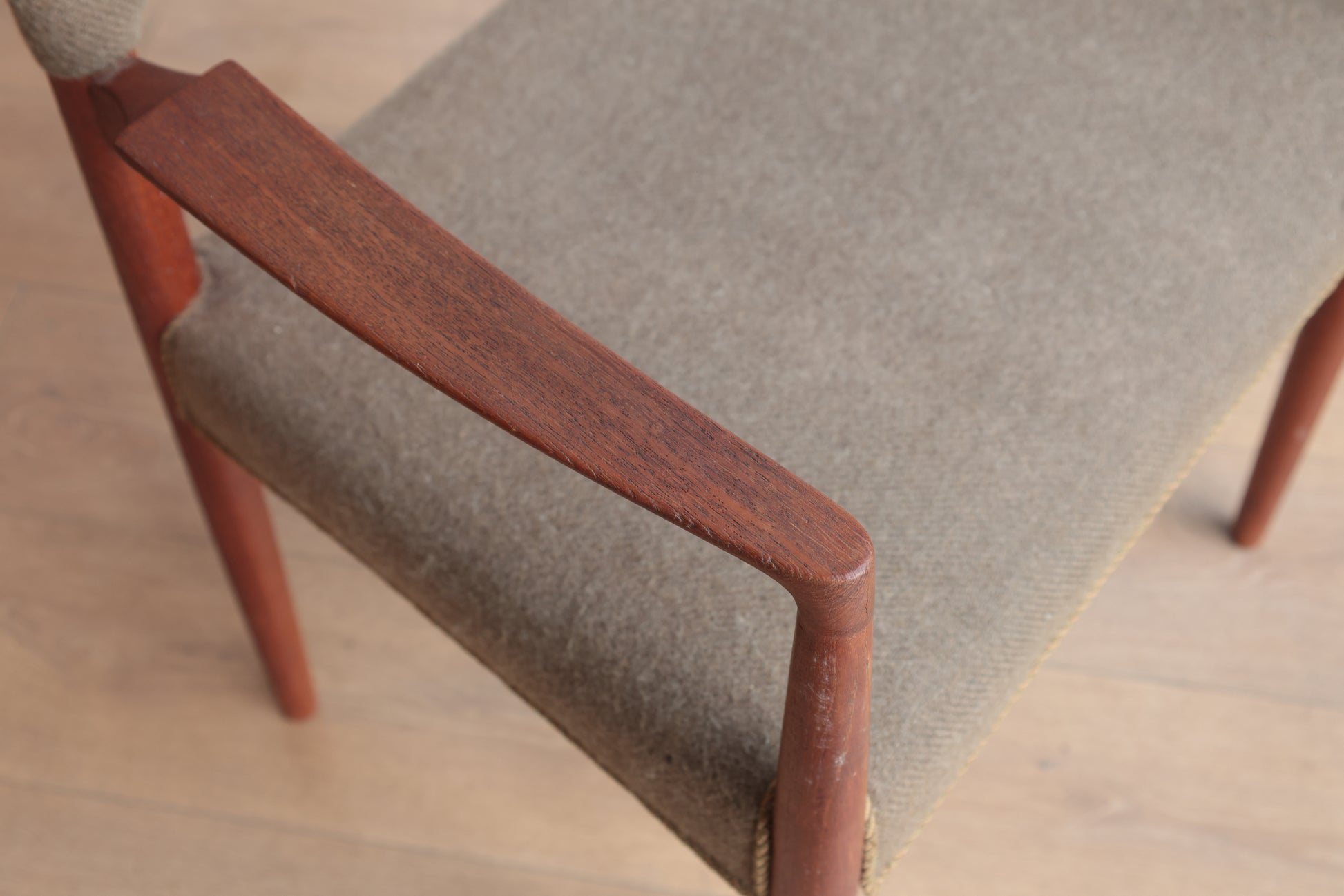 丹麥 現代風格 柚木 扶手椅 OLDANMARK