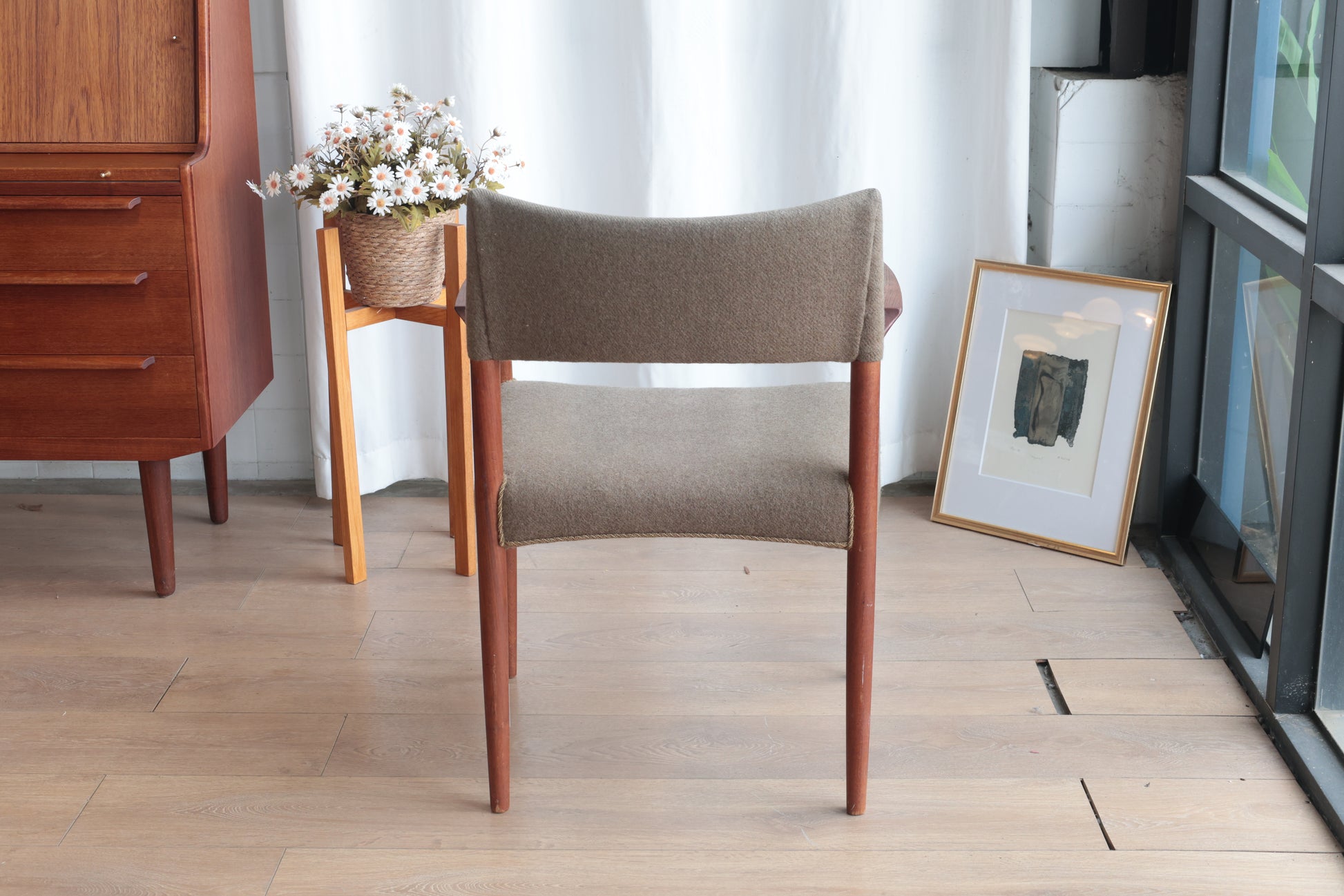 丹麥 現代風格 柚木 扶手椅 OLDANMARK