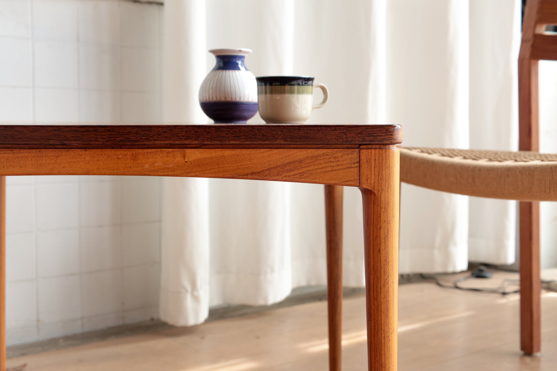 丹麥 玫瑰木 方型邊桌 咖啡桌 OLDANMARK