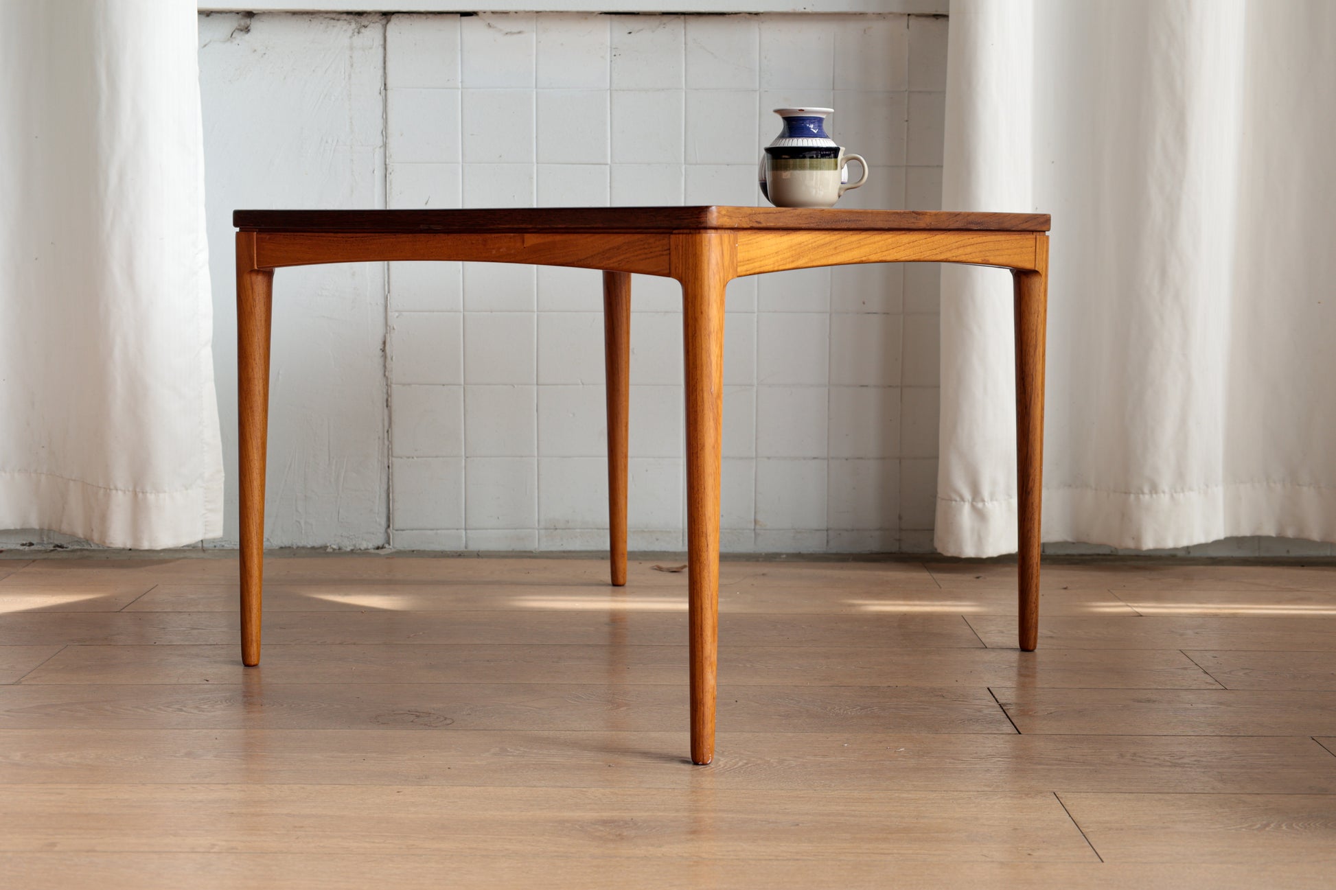 丹麥 玫瑰木 方型邊桌 咖啡桌 OLDANMARK