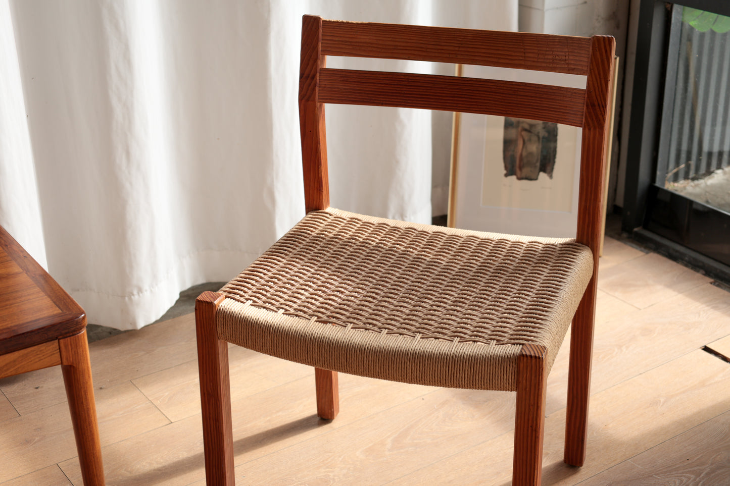 丹麥 J.L. Møller Model 401 實木編織餐椅 OLDANMARK