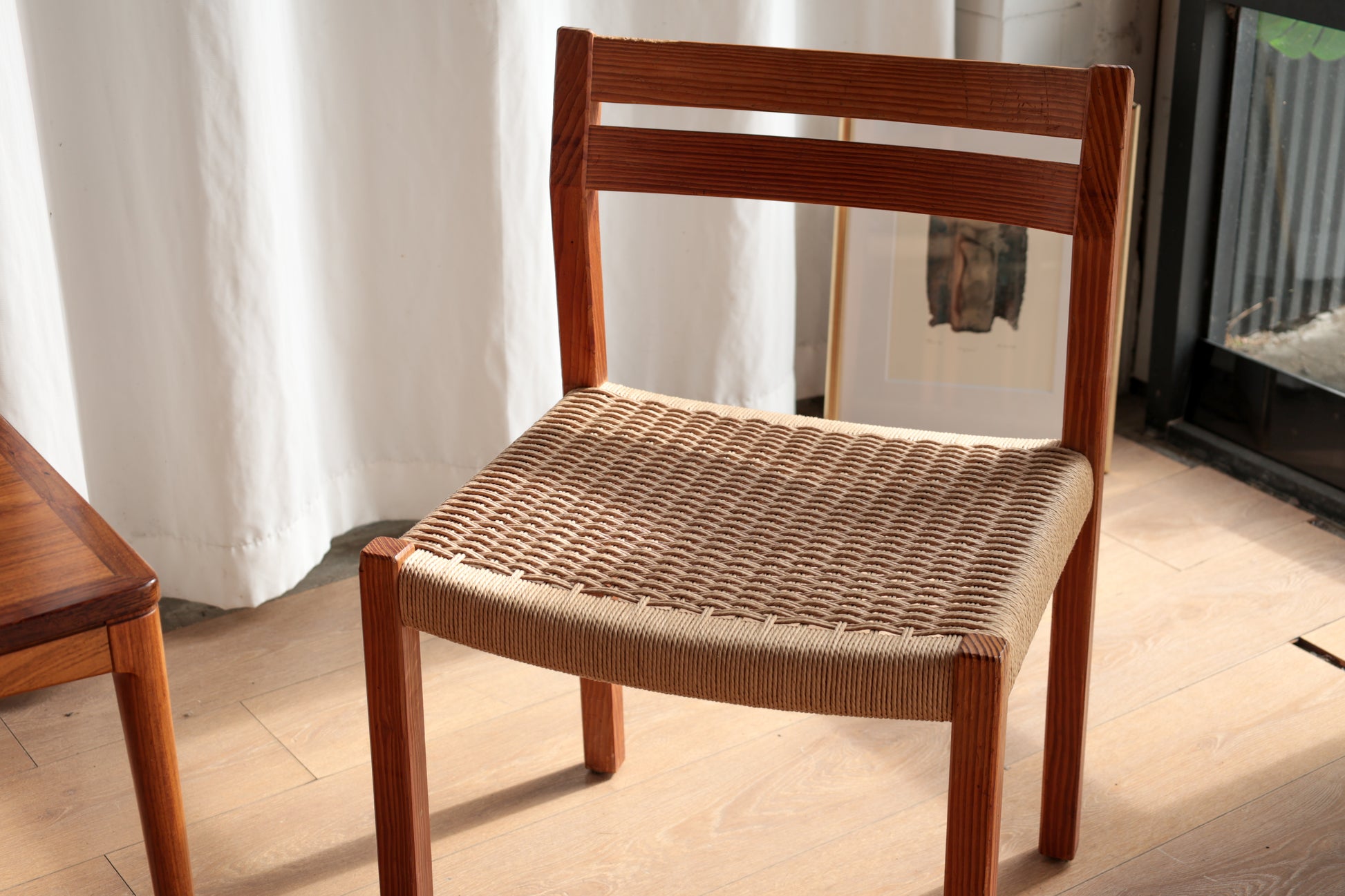 丹麥 J.L. Møller Model 401 實木編織餐椅 OLDANMARK