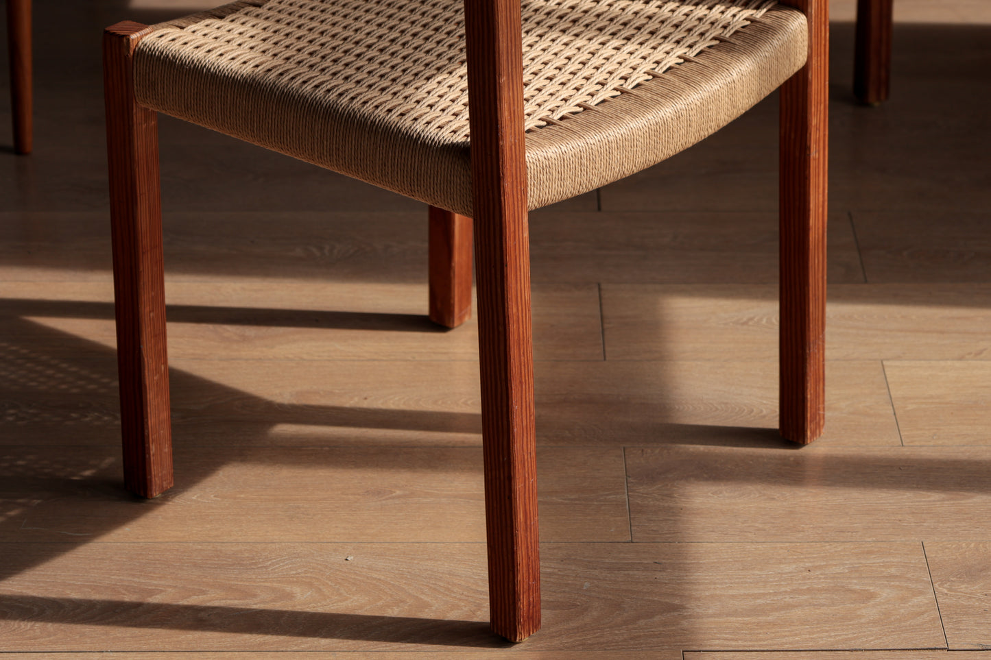 丹麥 J.L. Møller Model 401 實木編織餐椅 OLDANMARK