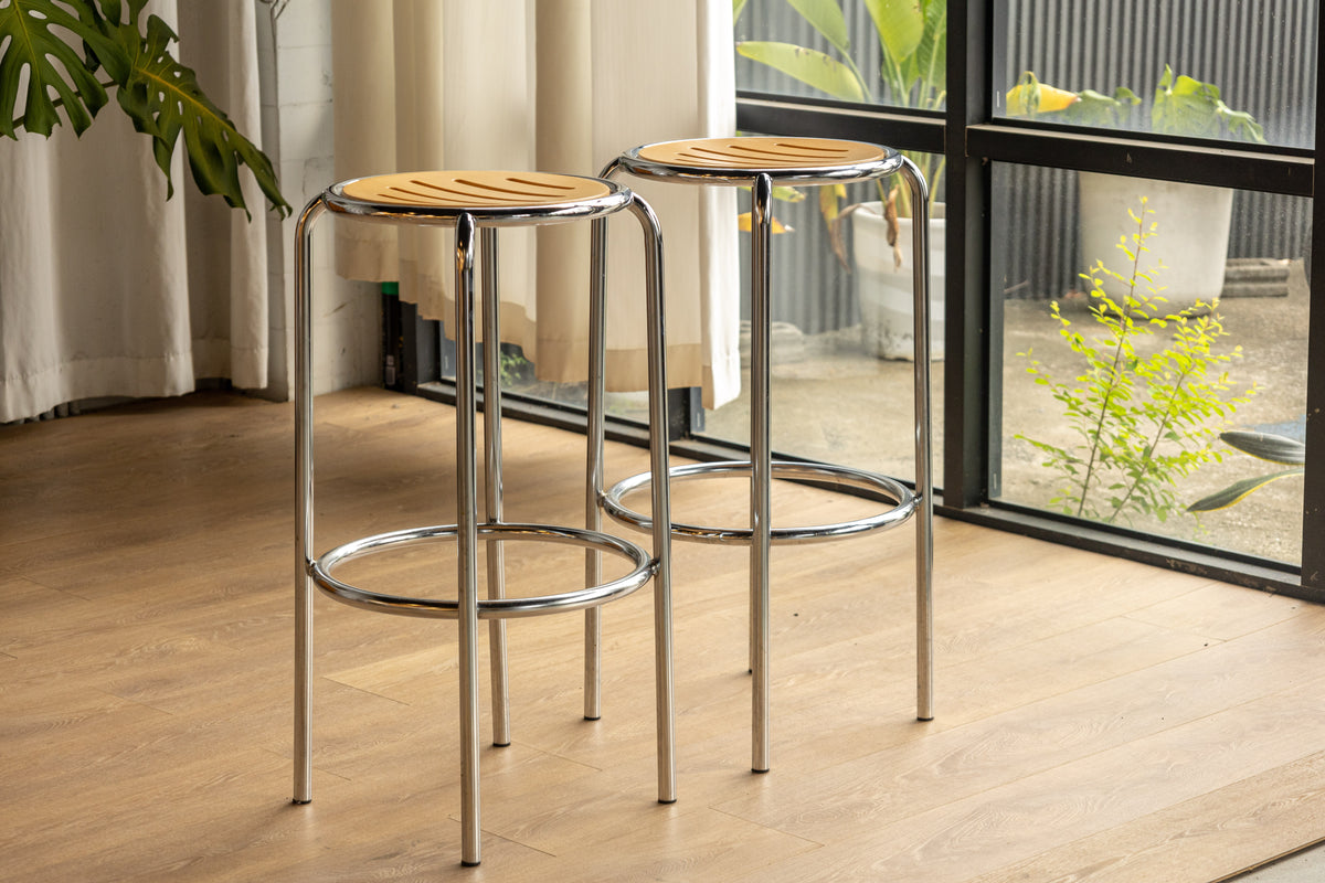 Nowy Styl Ringo Hocker Chrome OLDANMARK