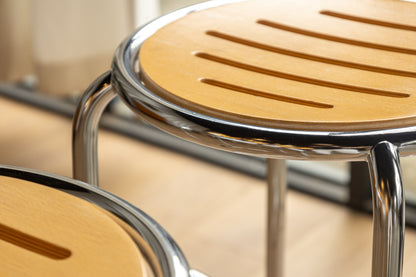 Nowy Styl Ringo Hocker Chrome OLDANMARK