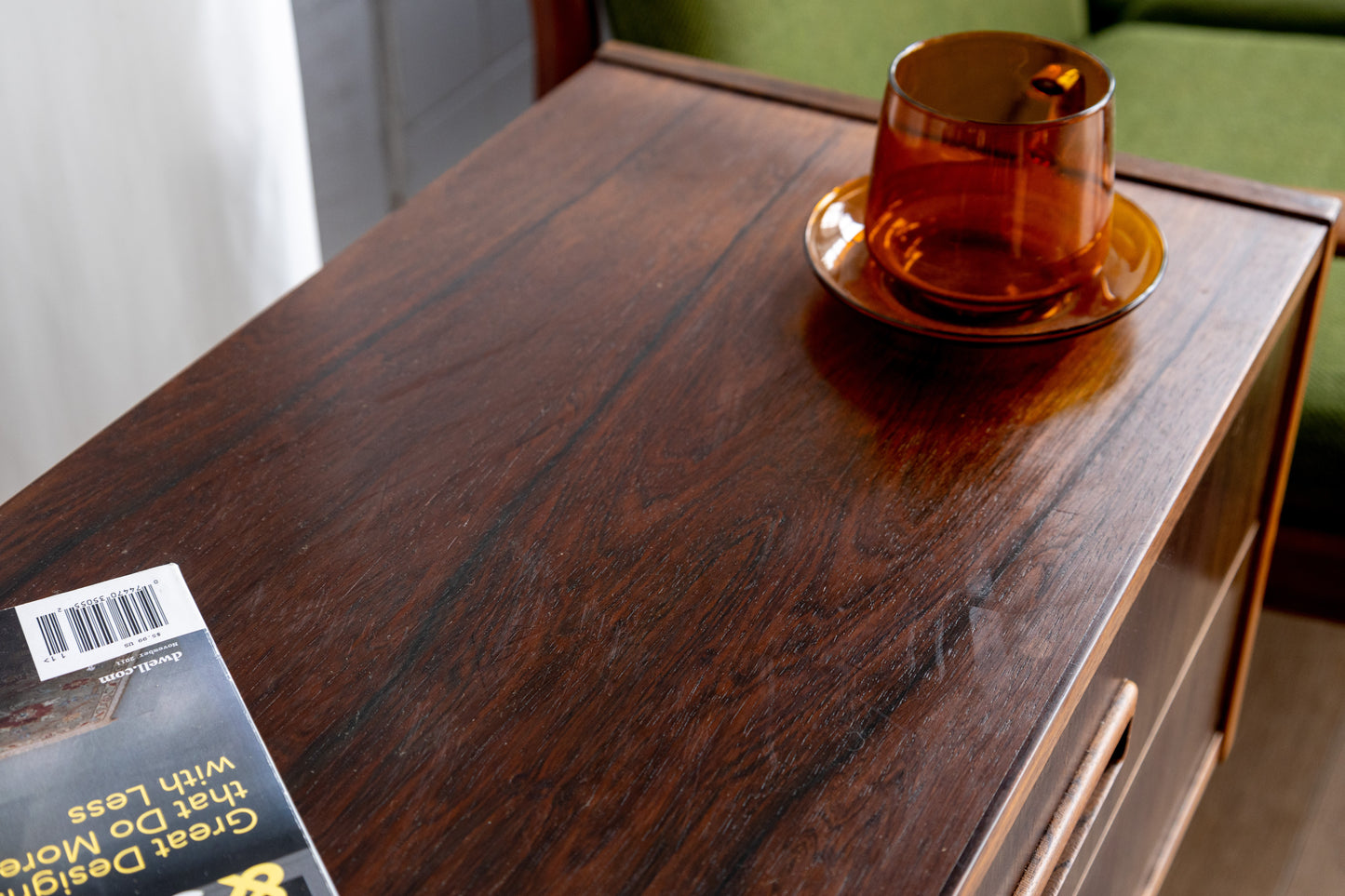 丹麥 現代風 玫瑰木 兩抽 邊櫃 OLDANMARK