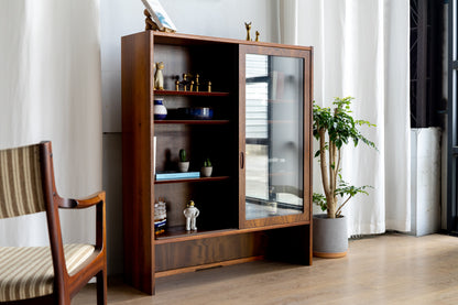 丹麥 柚木 典雅 半開放 展示櫃 (副本) OLDANMARK