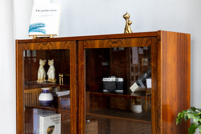 丹麥 柚木 典雅 半開放 展示櫃 (副本) OLDANMARK