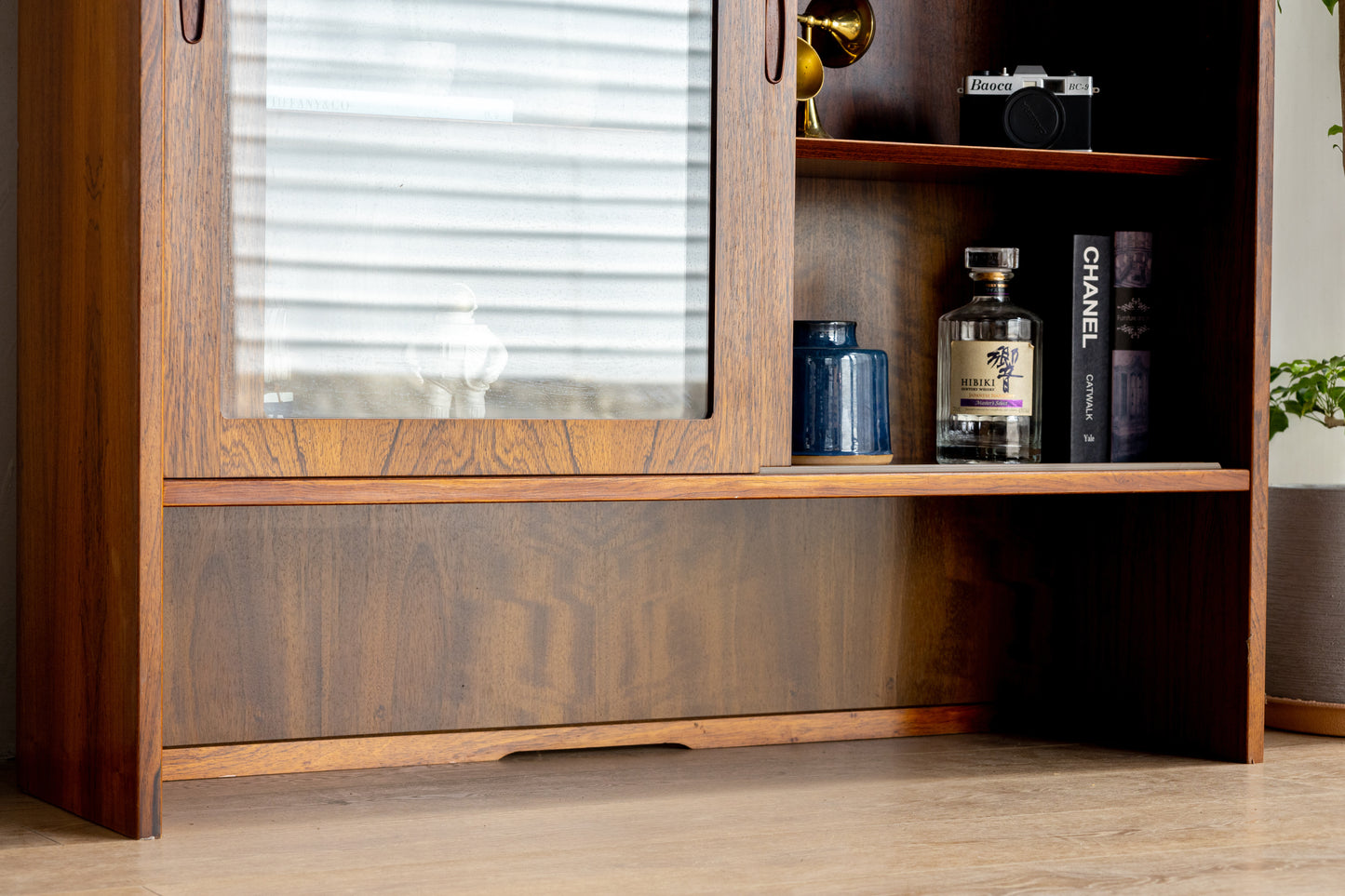 丹麥 柚木 典雅 半開放 展示櫃 (副本) OLDANMARK