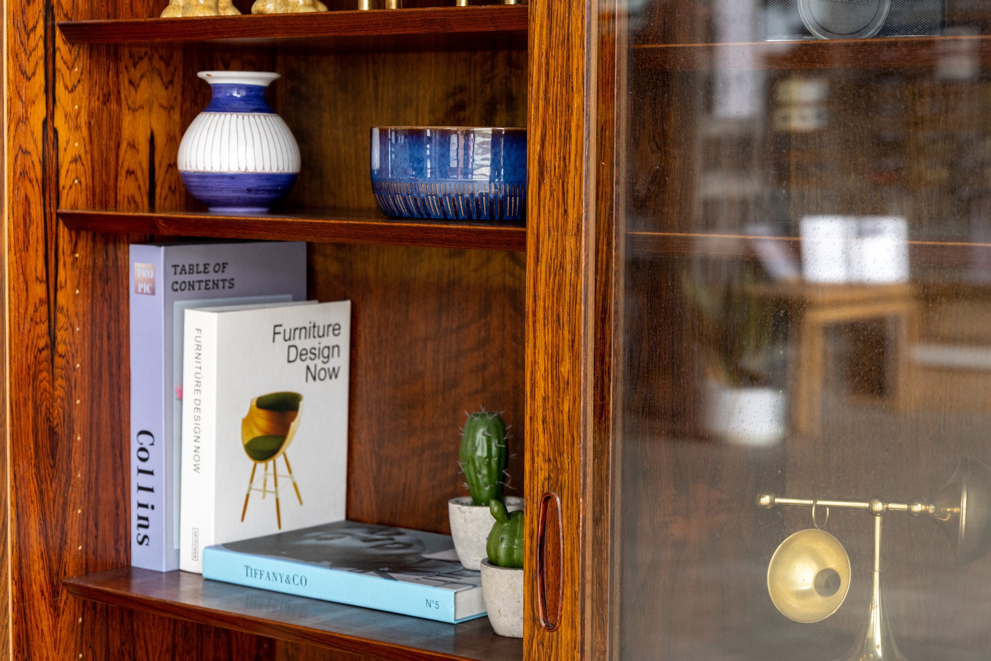 丹麥 柚木 典雅 半開放 展示櫃 (副本) OLDANMARK