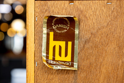 丹麥 柚木 典雅 半開放 展示櫃 (副本) OLDANMARK