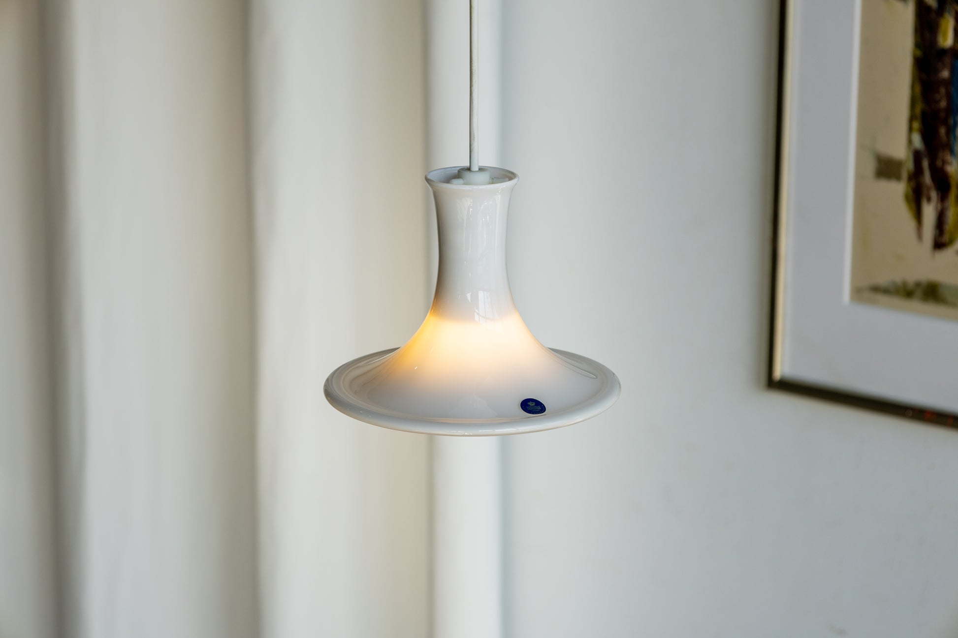 Royal Copenhagen Mandarin 白玉玻璃吊燈 OLDANMARK