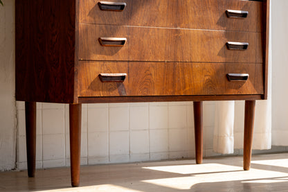 丹麥 玫瑰木 多功能 化妝 寫字櫃 OLDANMARK