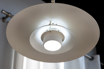 丹麥 多層次 白色 圓弧 吊燈 OLDANMARK