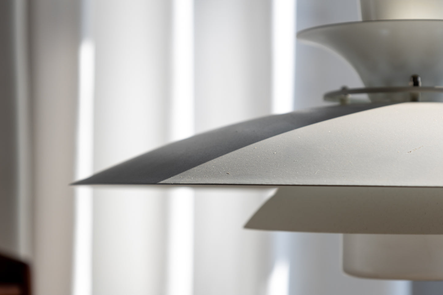 丹麥 多層次 白色 圓弧 吊燈 OLDANMARK