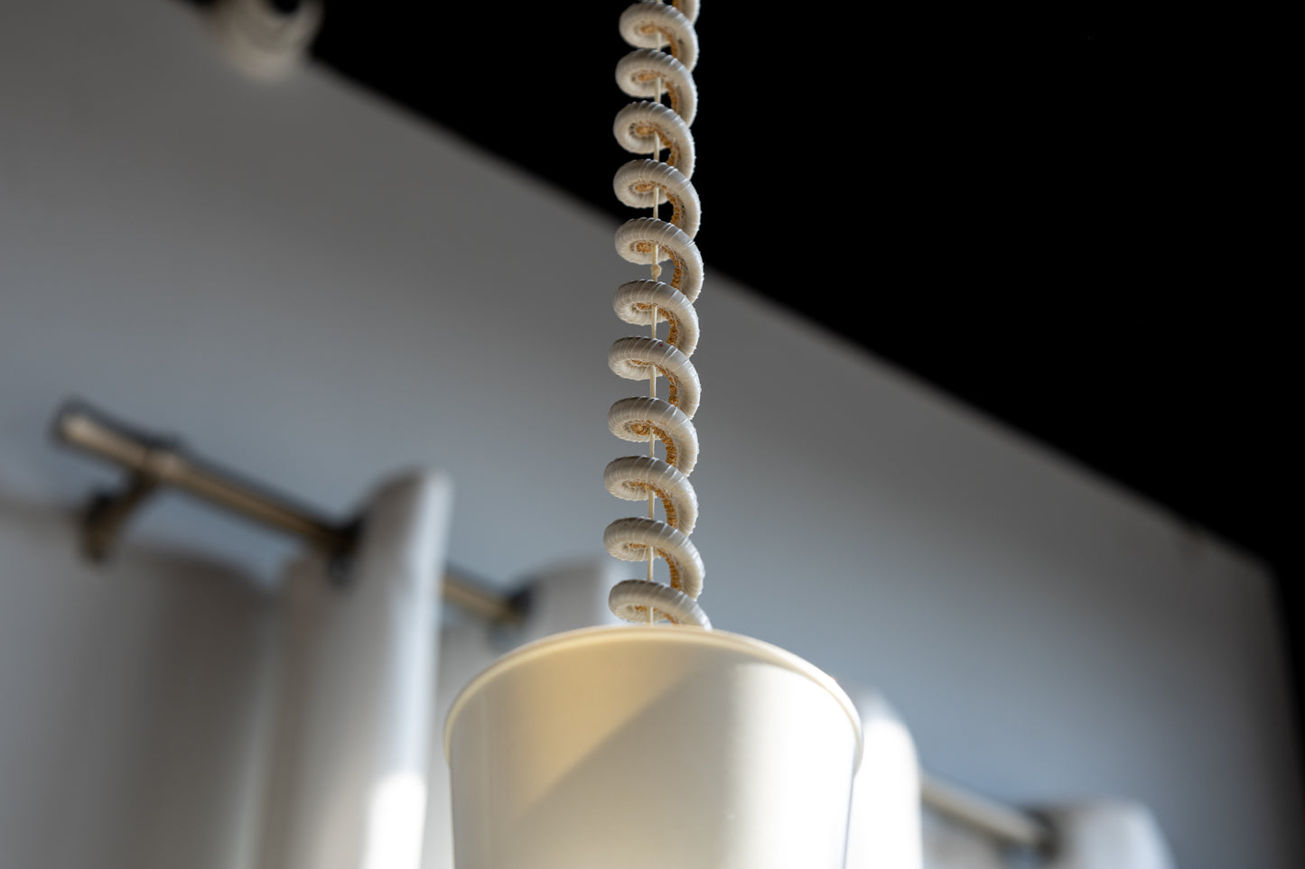 丹麥 多層次 白色 圓弧 吊燈 OLDANMARK