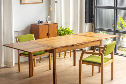 丹麥 實木伸縮式餐桌 OLDANMARK