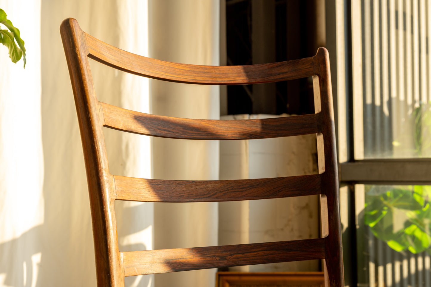 Skovby Møbelfabrik 丹麥 玫瑰木 編織 餐椅 OLDANMARK