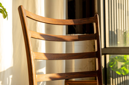 Skovby Møbelfabrik 丹麥 玫瑰木 編織 餐椅 OLDANMARK