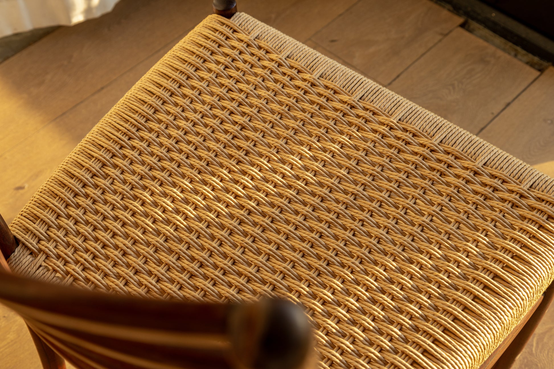 Skovby Møbelfabrik 丹麥 玫瑰木 編織 餐椅 OLDANMARK