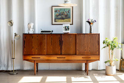 Herning Furniture 丹麥玫瑰木高邊櫃 OLDANMARK